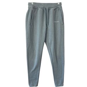 Alphalete Women Medium Jogger Sweatpants Green Blue Heather Drawstring Athletic